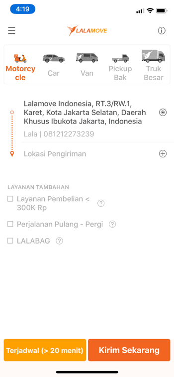 Cara Kirim Barang dengan Lalamove Lalamove Indonesia